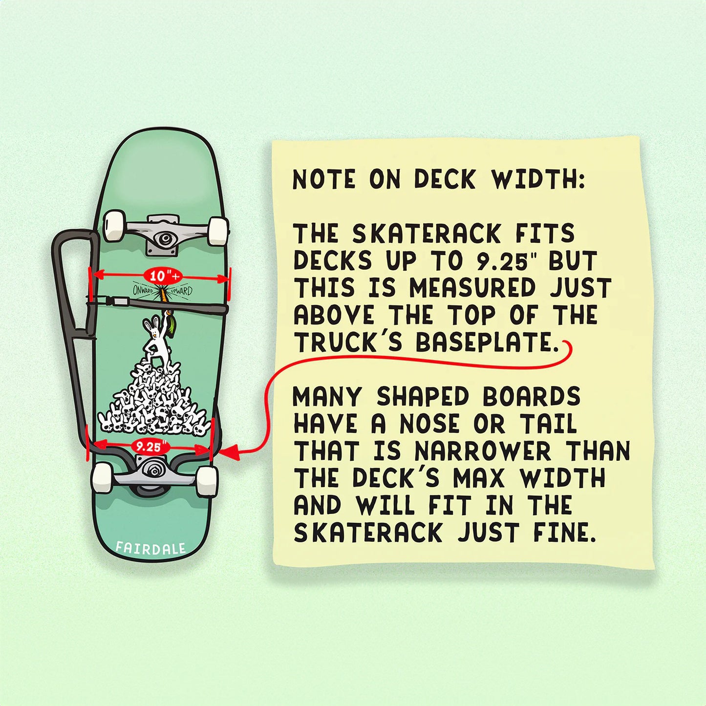 Fairdale SKATERACK Skateboard Rack