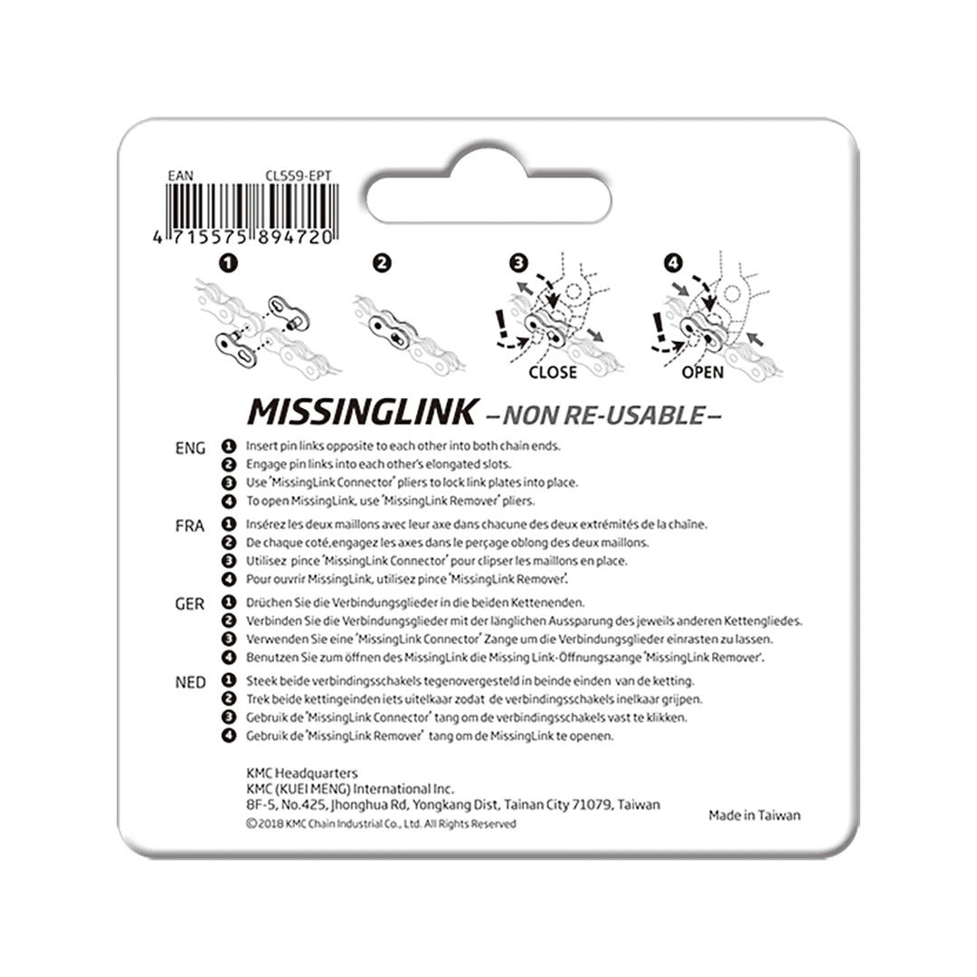KMC Missing Link - 10s - 2 pack