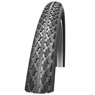 Schwalbe 159 tire, PP 37-584 (26 x 1 3/8 - 650STD) White Sidewalls