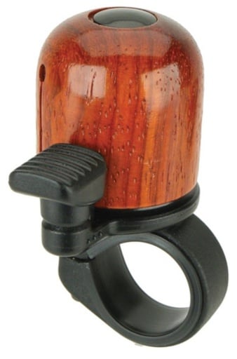 Incredibell Woodpecker Bike Bell, Padauk