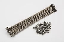 Brompton Spoke and Nipple Set 14g Double Butted 151mm - QSPOK-151-DB-14G