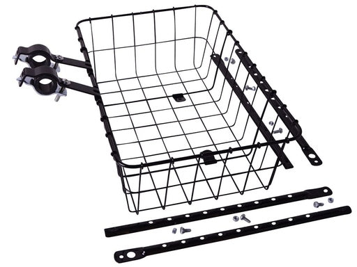 Wald 1372 Front Basket, Black, Multi-Fit