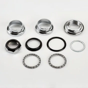 Brompton Headset Steel 1 and 1 8th Inch Silver - QHEADSET