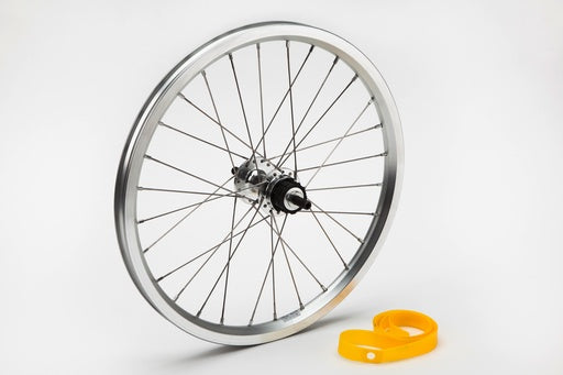 Brompton Rear Wheel 2-Speed Includes Fittings Silver - QRW2SS