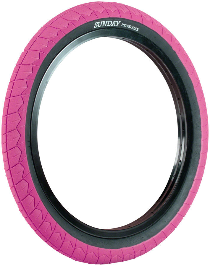 Sunday Current V2 Tire - 20 x 2.4 Hot Pink