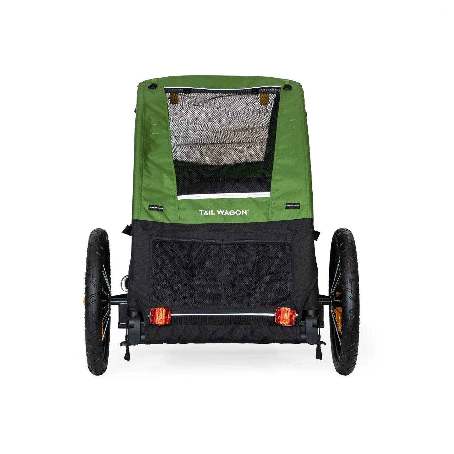 Burley Tail Wagon Pet / Cargo Trailer (green top)