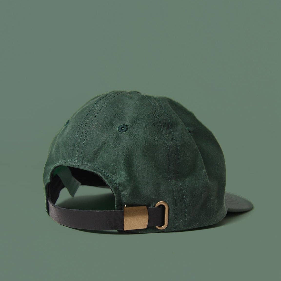 Muttonhead - 6 Panel - Blank - Forest Waxed Canvas
