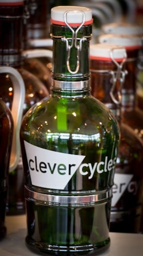 Clever Cycles 2L Beer Growler