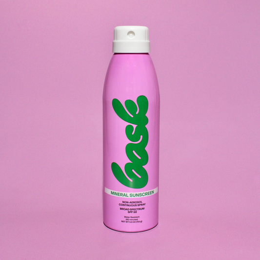 Bask Sunscreen - Bask SPF 50 Mineral Non-Aerosol Spray - Fragrance-Free