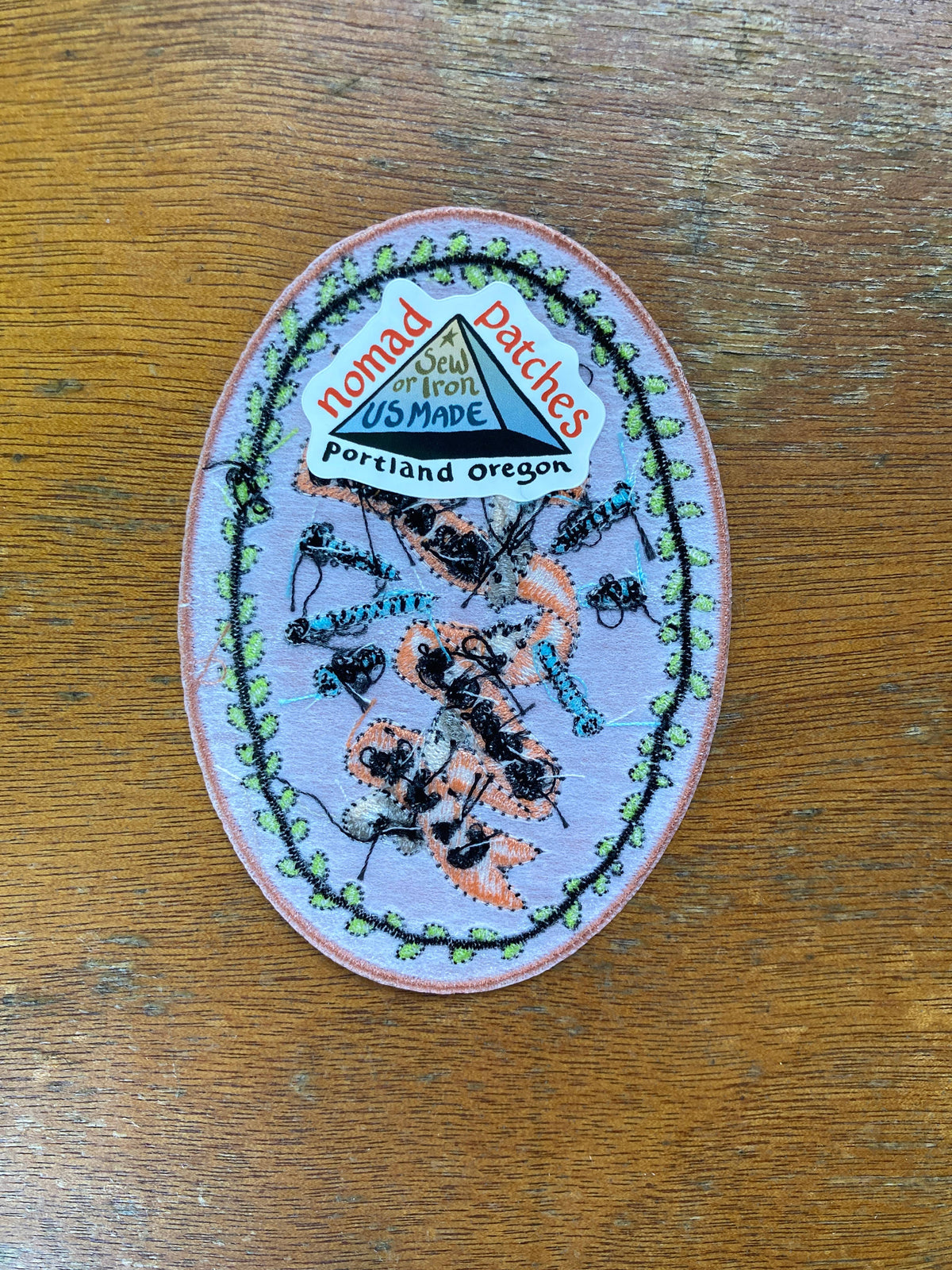 Nomad Patches - Badly Broken Bones Club Embroidered Patch