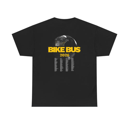 Bike Bus Tour T‑Shirt — 'Bike Bus World 2026' Concert Tour Tee