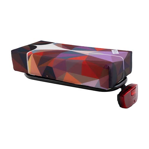 Hooodie - Bicycle Cushion for Luggage Carrier - Watercolor