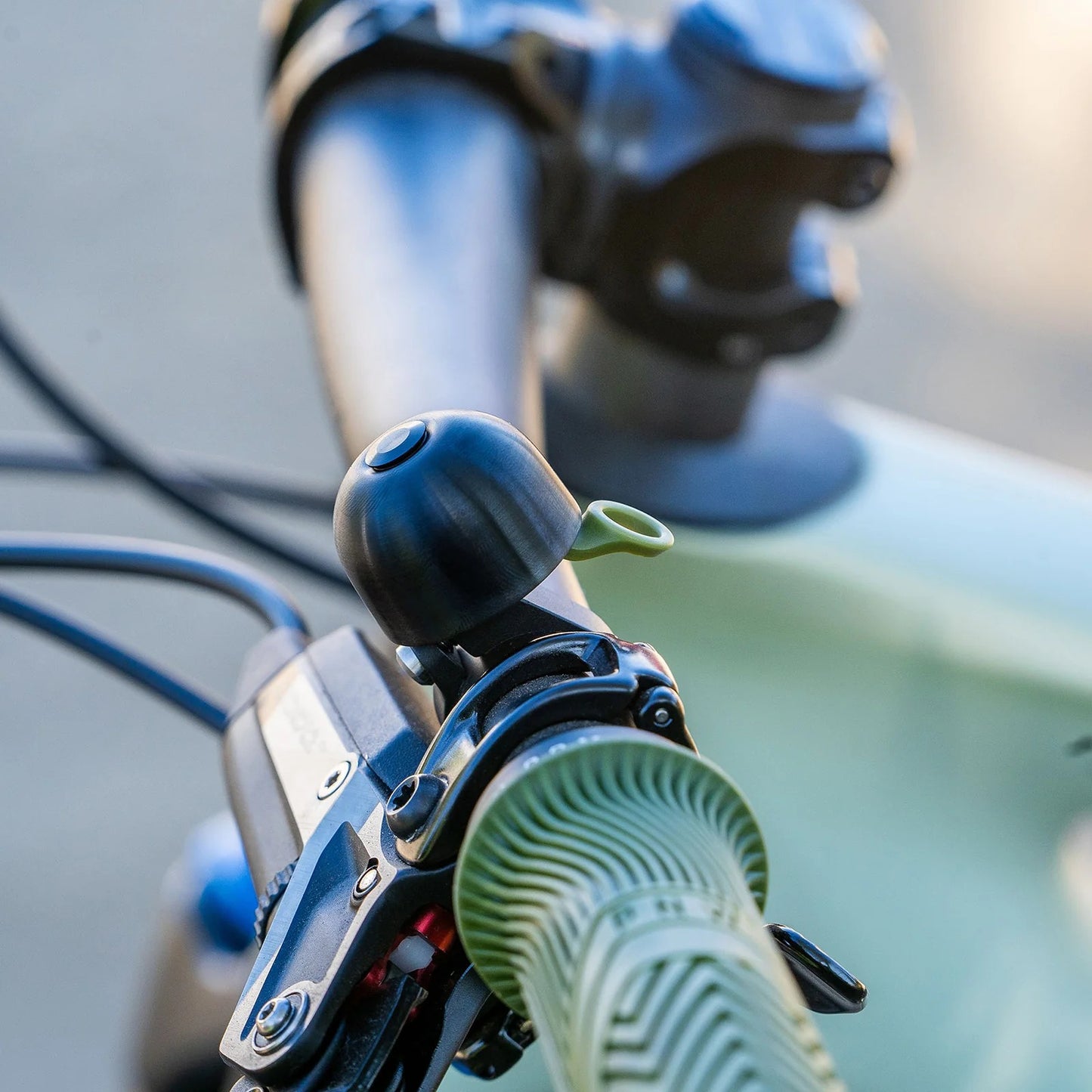 Spurcycle Compact Black/Green Bell