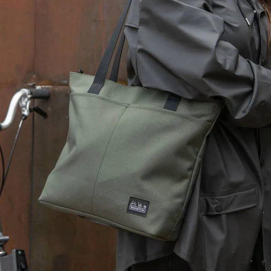 Brompton Borough Tote Olive Green Small
