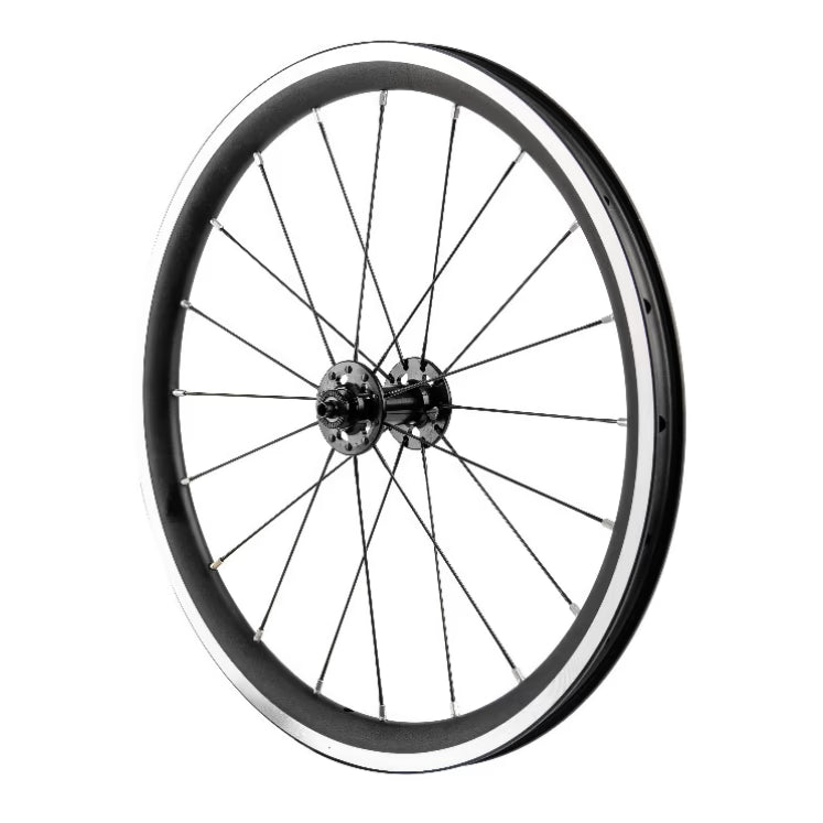 Brompton Front Wheel Inch Pro Silver ☆ 未走行品!! BROMPTON FRONT
