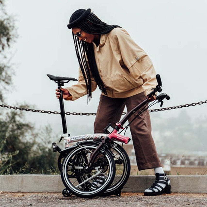 Brompton x Shantell Martin Limited Edition P Line 4 Speed V2