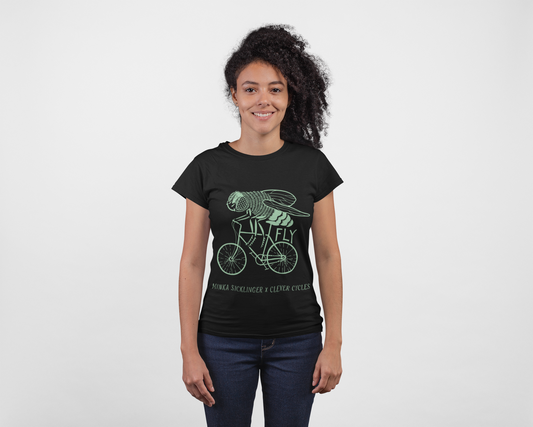 Minka Sicklinger x Clever Cycles Fly Shirt