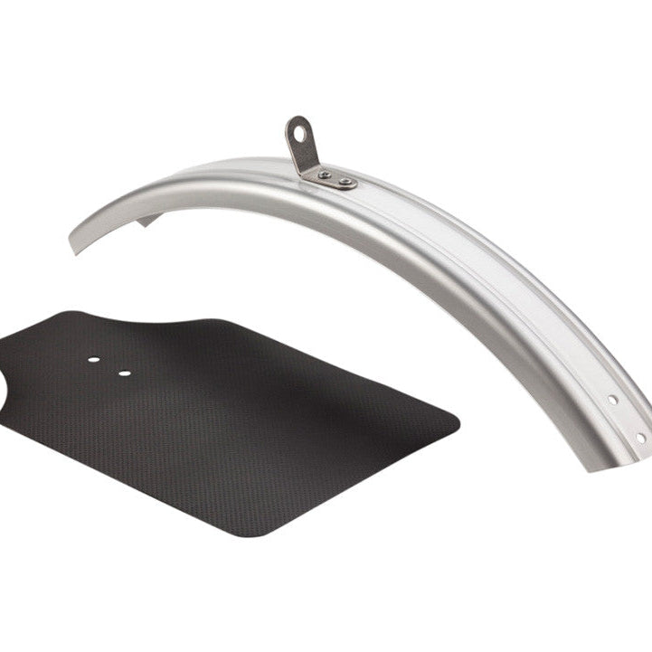 Brompton Fender Blade and Flap Front Silver - QMGBL-F-SV
