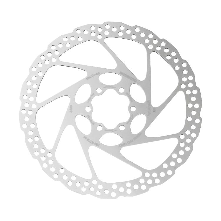 Shimano Deore SM-RT56-MP Disc Brake Rotor - 180mm, 6-Bolt, For Resin Pads Only, Silver