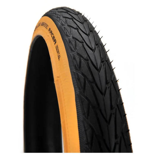 Brompton Schwalbe Marathon Racer, Tan Sidewall, 35-349, Folding Bead