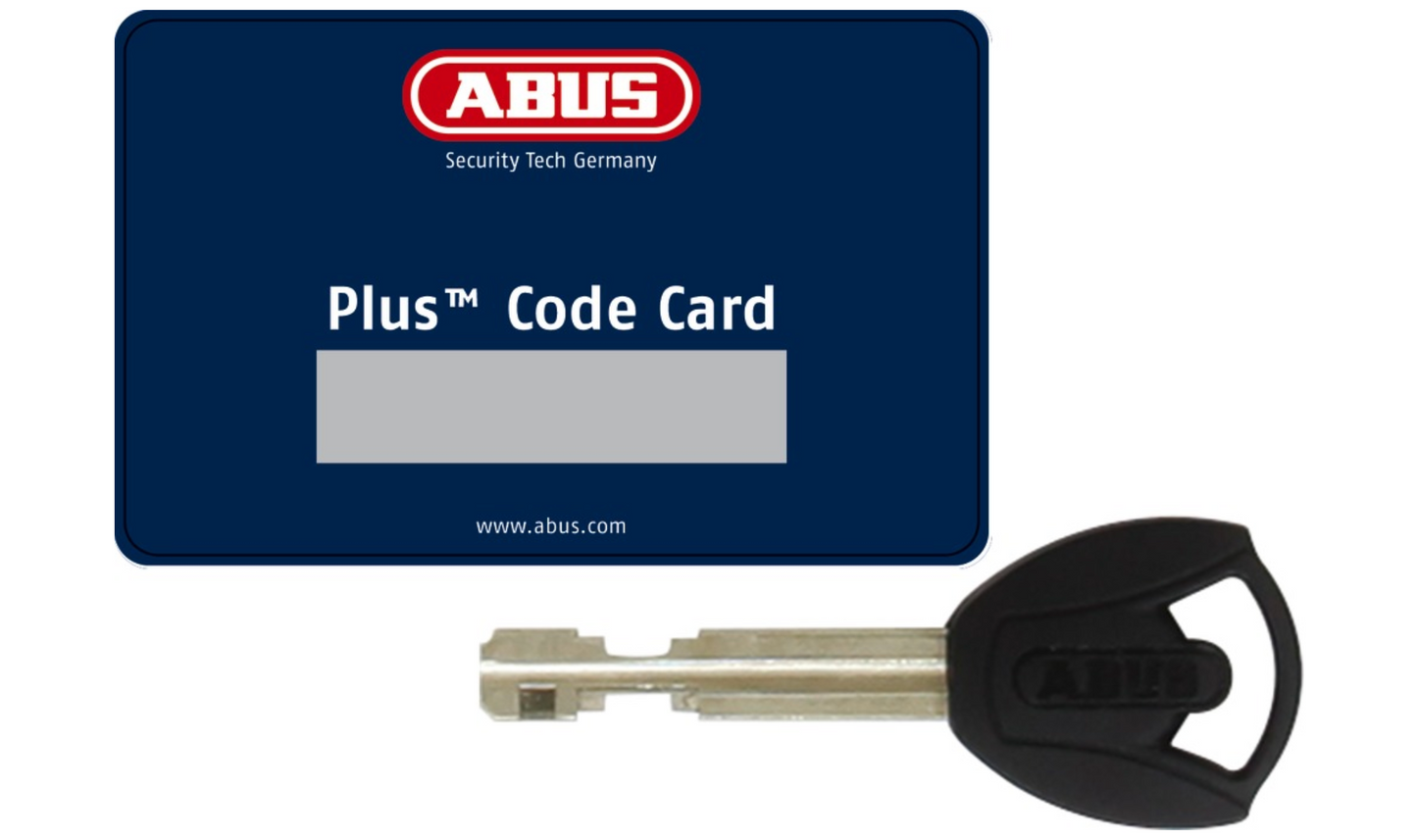 ABUS Bordo Big 6000 Folding Lock 120mm Key