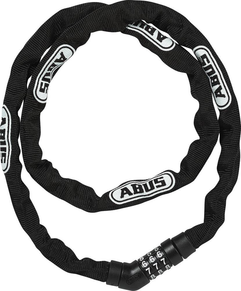 ABUS Steel-O-Chain 4804C (3.6') Combination Chain - Black