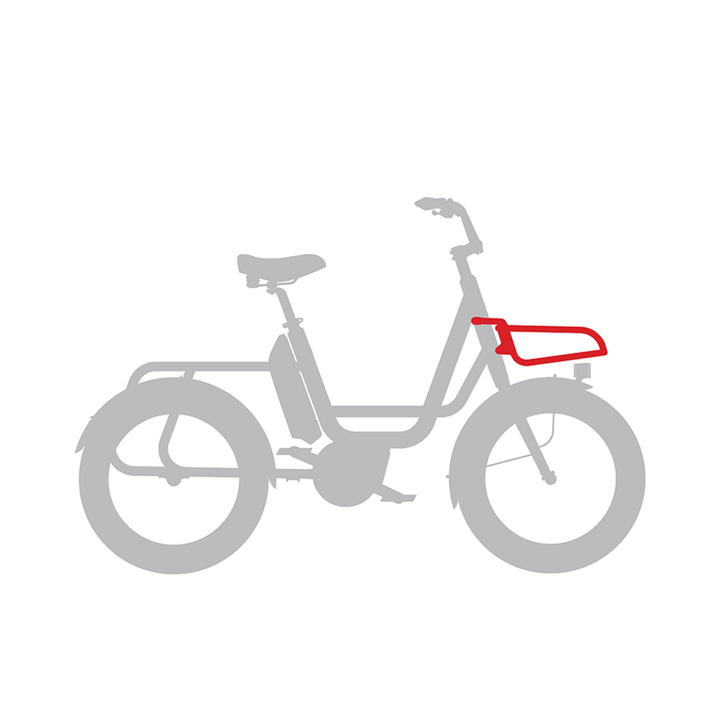 Benno Bikes Utility Front Tray Rack