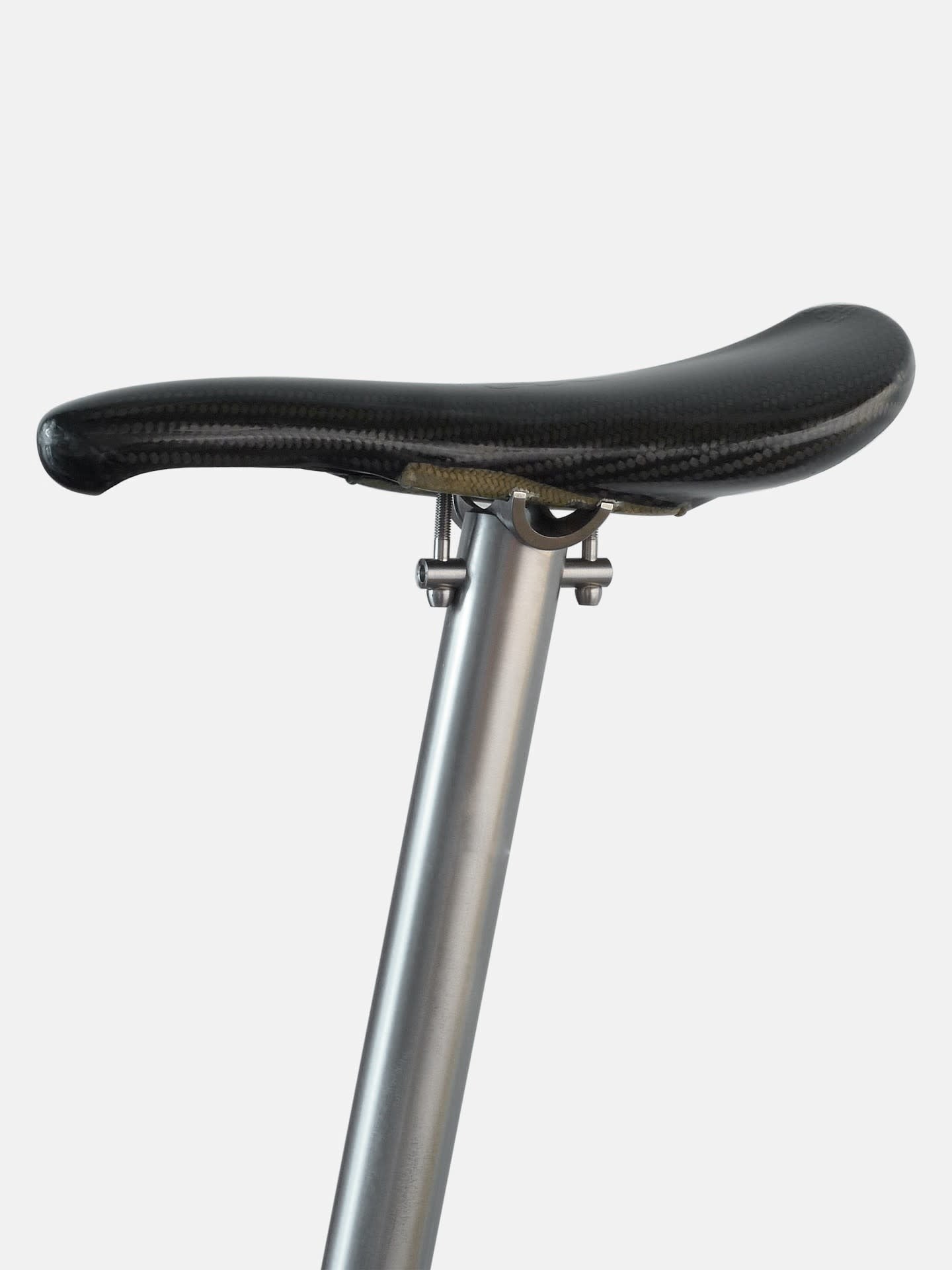 パーツ Brompfication Black Titanium Seatpost Brompfication Titanium Seatpost – Clever Cycles | Bikes & Ebikes