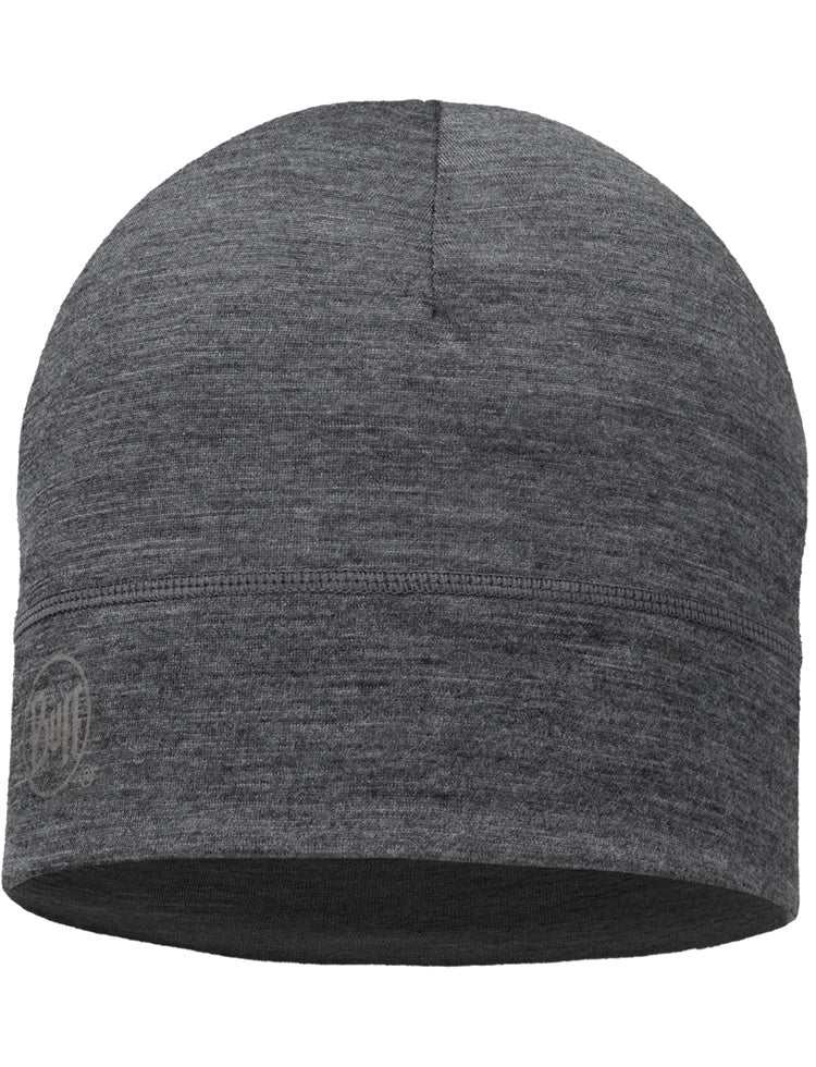 Buff Lightweight Merino Wool Hat, Grey