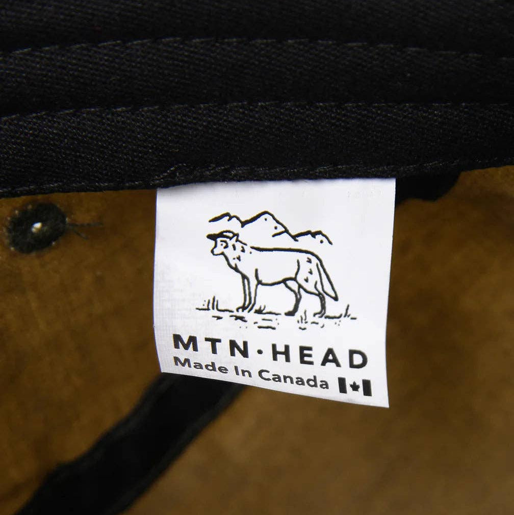 Muttonhead - 5 Panel - Blank - Army Waxed Cotton