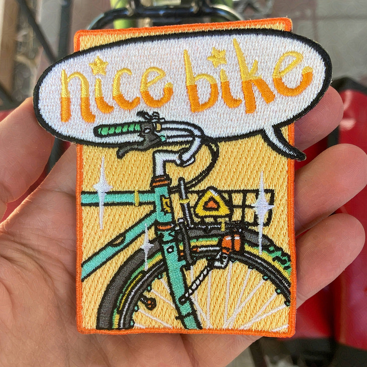 Nomad Patches - Nice Bike Patch