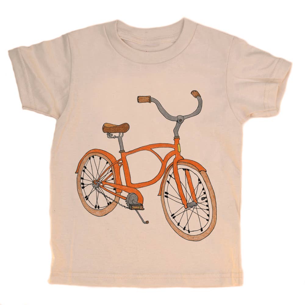 orangeheat - Beach Cruiser - Kids Organic Tee
