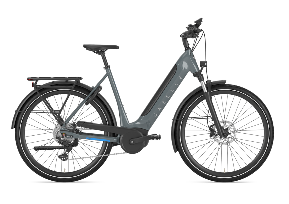 gazelle fahrrad citybike Gazelle Ultimate T10 High - Thunder Grey