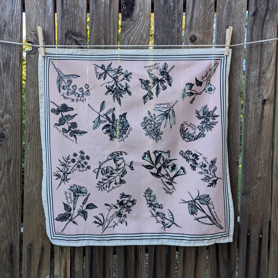 Fatal Florals Bandana