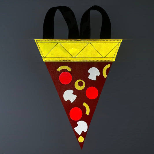 Safety Pizza Bicycle Reflector