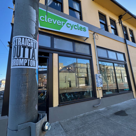 Straight Outta Brompton Sticker