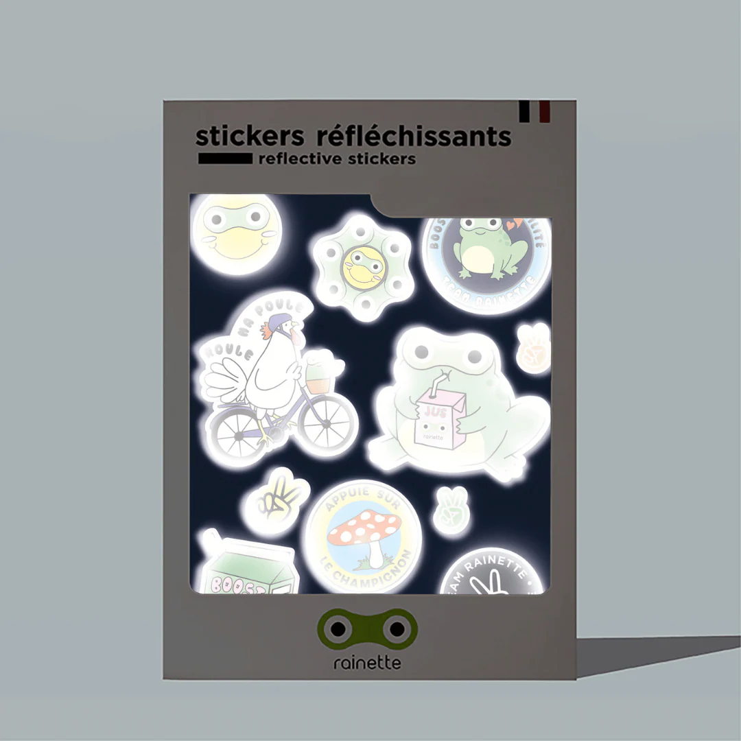 Rainette Stay Visible Reflective Stickers