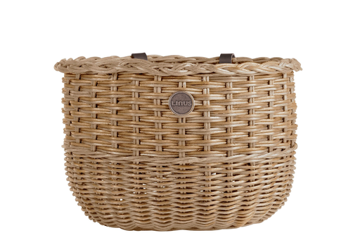 Linus Rialto Front Basket Natural