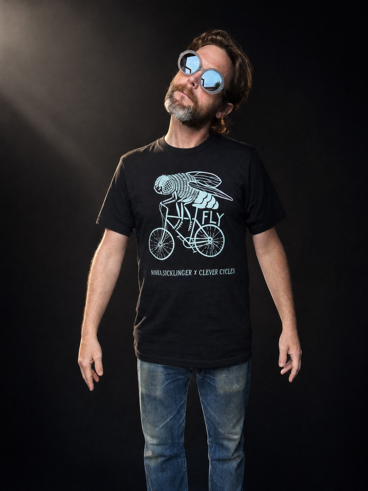 Minka Sicklinger x Clever Cycles Fly Shirt