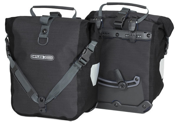Ortlieb Plus Back-Roller Panniers Granite/Black One Size
