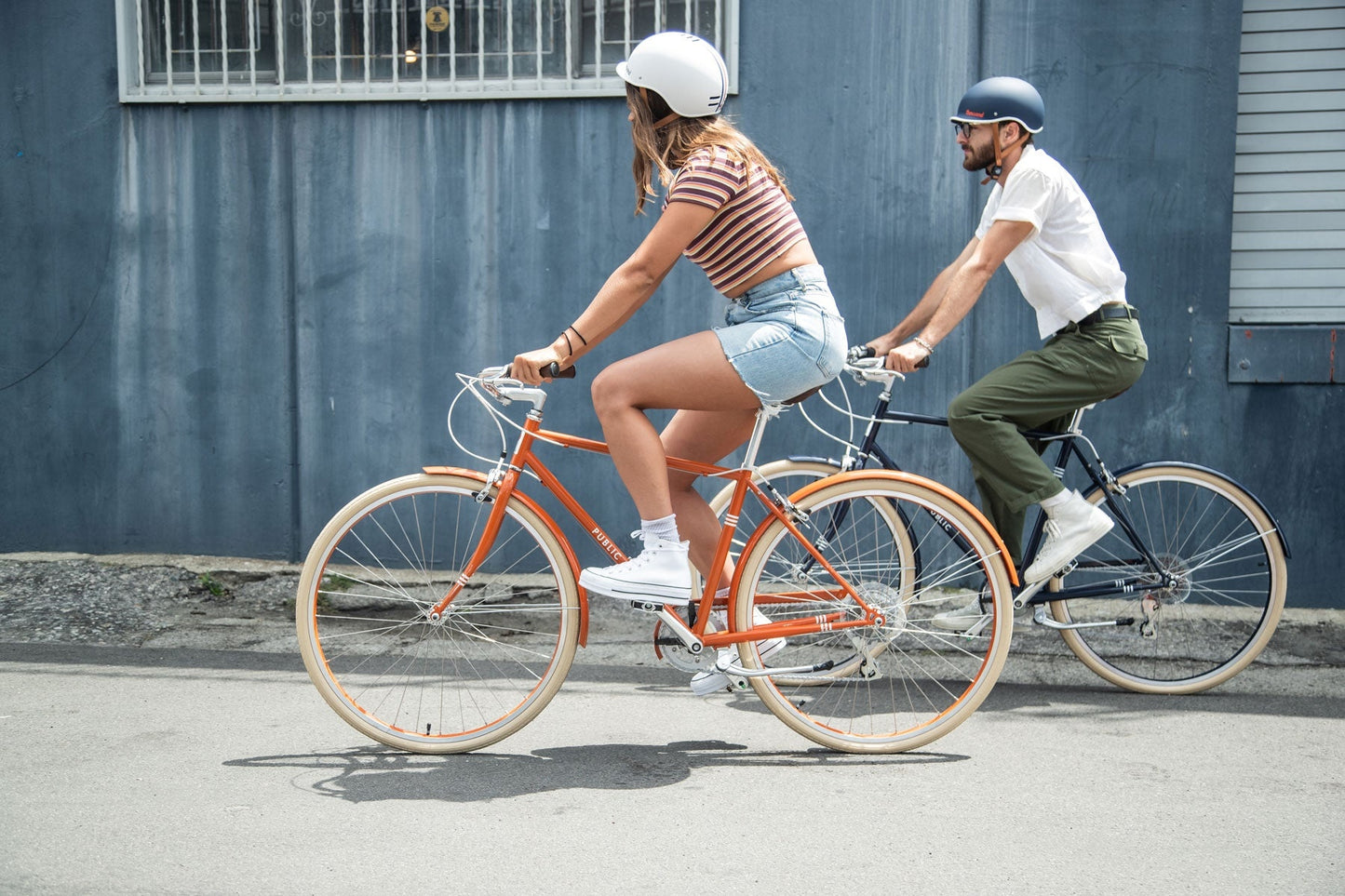 Public V7 Diamond Frame City Bike