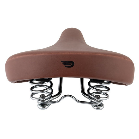 Pure Comfort Saddle with Springs Brown
