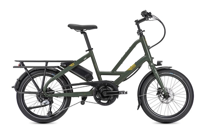 Tern Quick Haul D8 Electric Cargo Bike Olive/Mustard