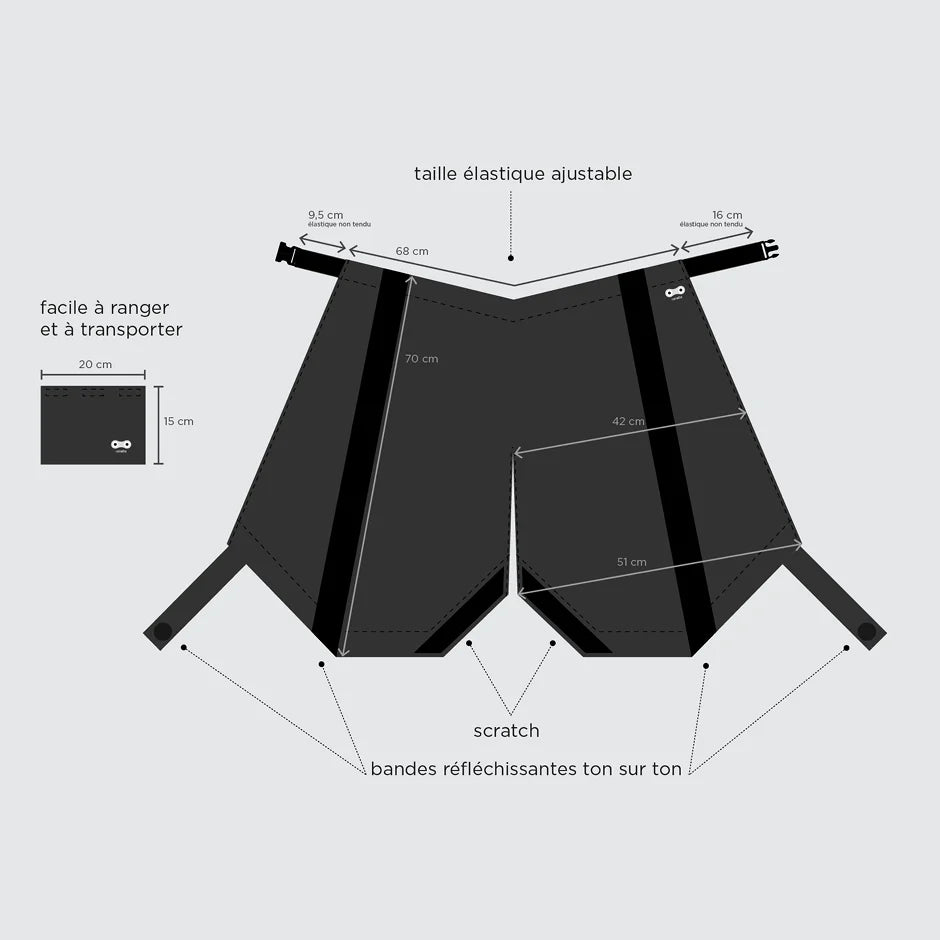 Rainette Le Panti Pluie Rain Chaps