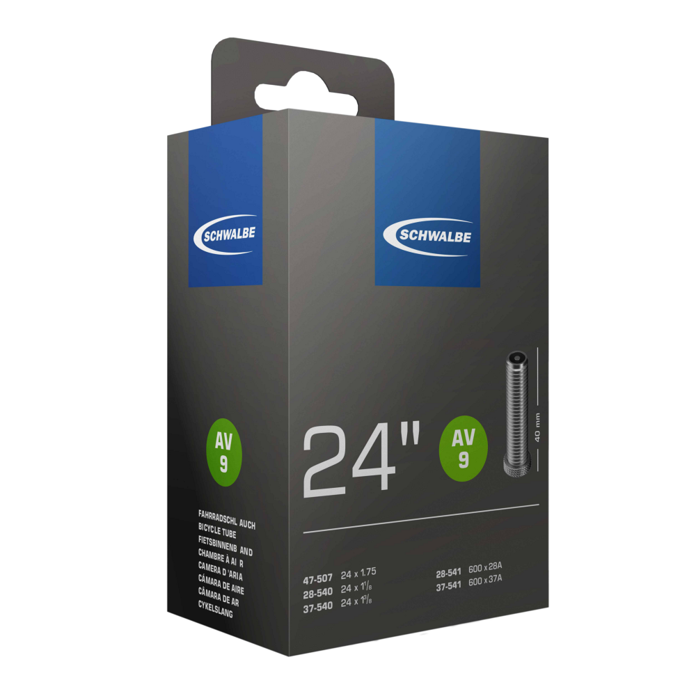 Schwalbe AV9 24" Tube, Schrader Valve 40mm