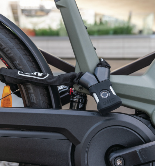 ABUS Yardo Fingerprint Lock Chain - 7mm x 110cm