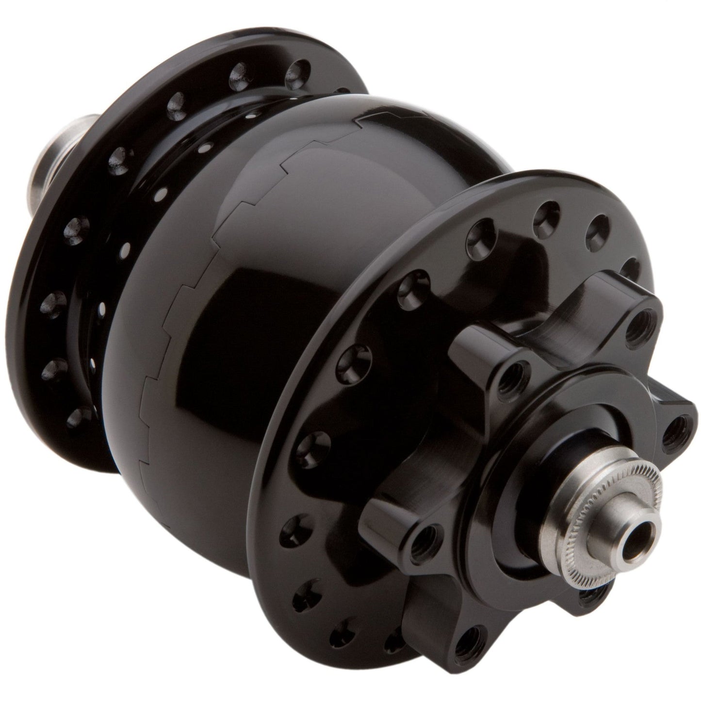 Schmidt SON 28, ISO Disc, Black Anodized, 32 Hole