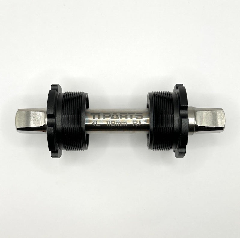 TPW Brompton Titanium Spindle Bottom Bracket - Enduro Ceramic Bearings - 118.5