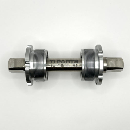 TPW Brompton Titanium Spindle Bottom Bracket - Enduro Ceramic Bearings - 118.5