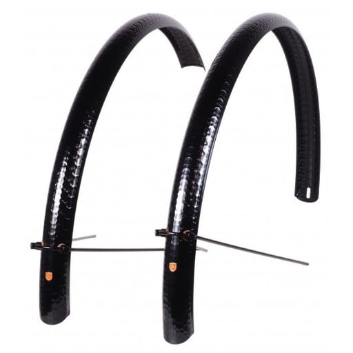 Velo Orange Fenders, 45mm, Hammered, 700C, Noir